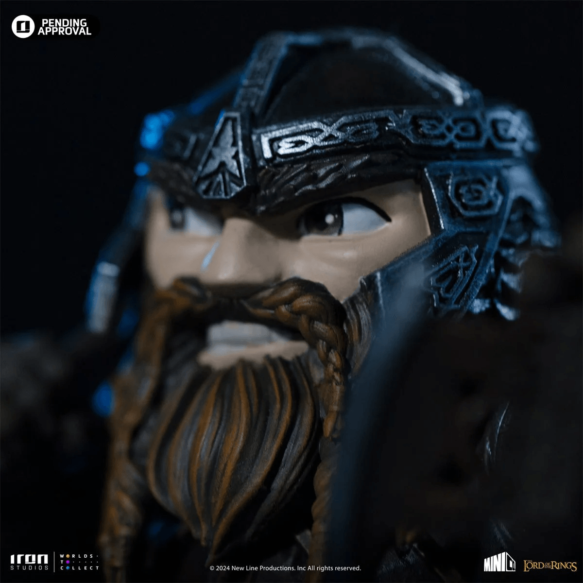 IRO55183 The Lord the Rings - Gimli Minico Vinyl - Iron Studios - Titan Pop Culture