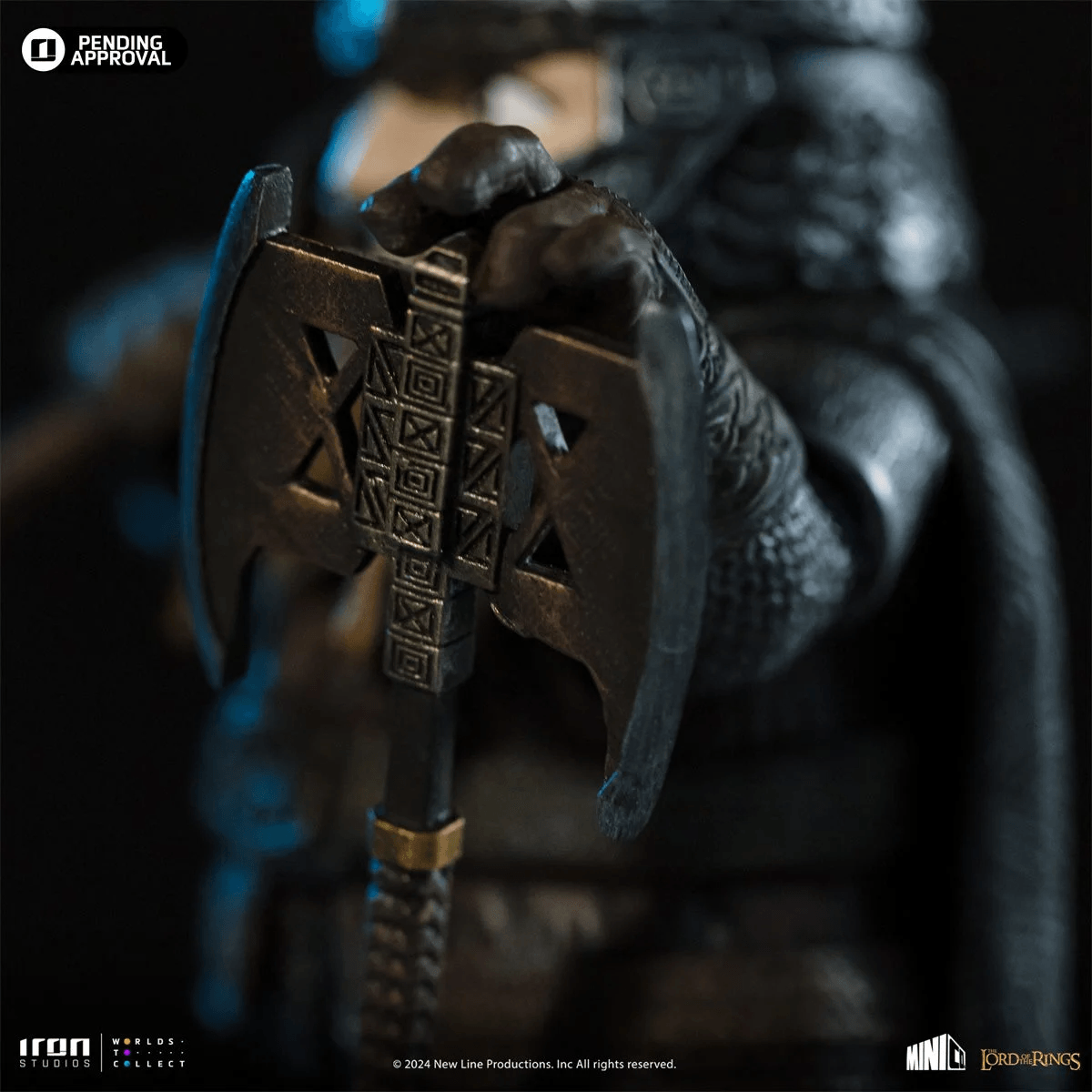 IRO55183 The Lord the Rings - Gimli Minico Vinyl - Iron Studios - Titan Pop Culture