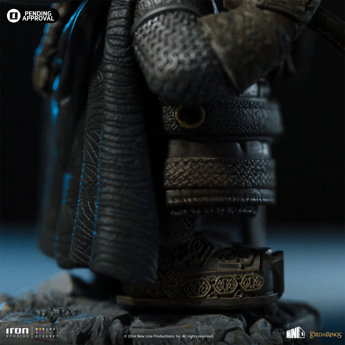 IRO55183 The Lord the Rings - Gimli Minico Vinyl - Iron Studios - Titan Pop Culture