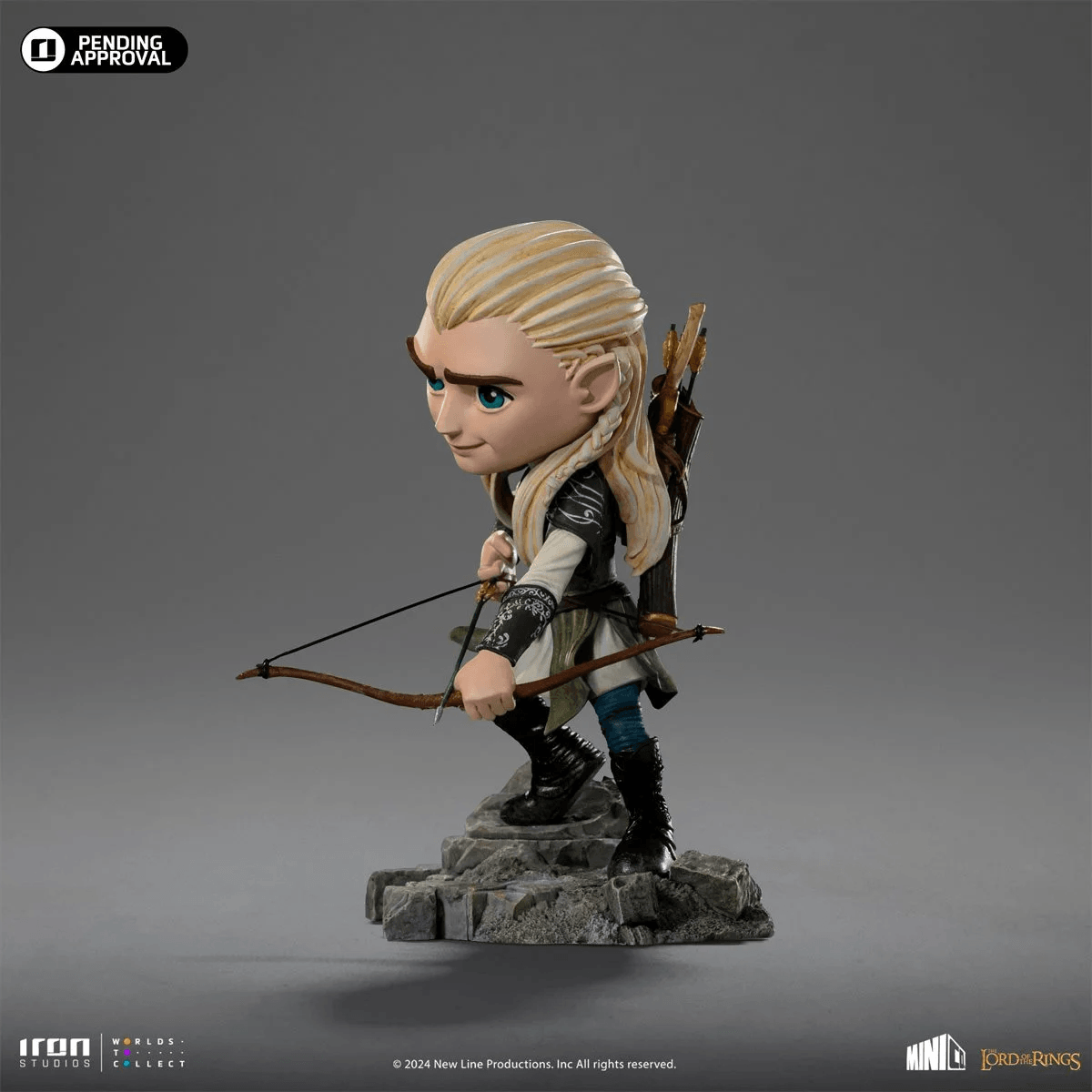 IRO55206 The Lord of the Rings - Legolas Minico Vinyl - Iron Studios - Titan Pop Culture