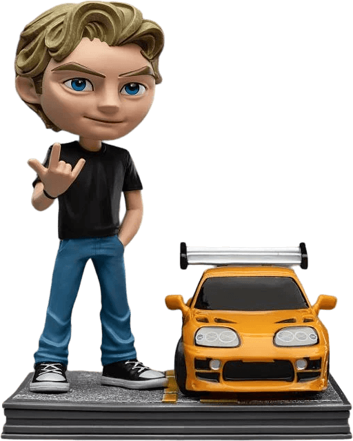 IRO55237 Fast & Furious - Brian O'Conner MiniCo Vinyl - Iron Studios - Titan Pop Culture