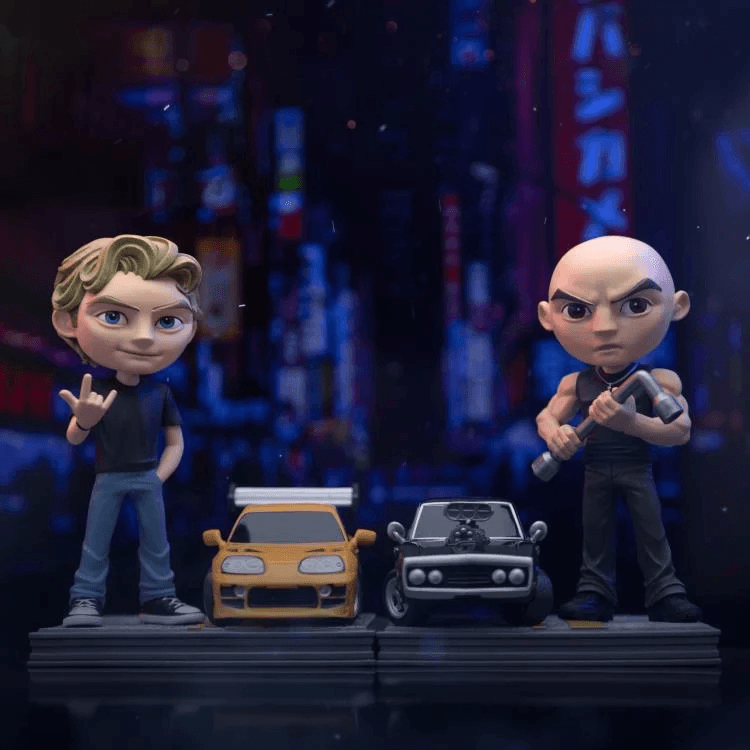 IRO55237 Fast & Furious - Brian O'Conner MiniCo Vinyl - Iron Studios - Titan Pop Culture