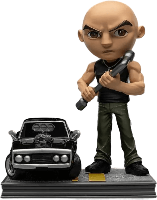 IRO55244 Fast & Furious - Dominic Toretto MiniCo Vinyl - Iron Studios - Titan Pop Culture