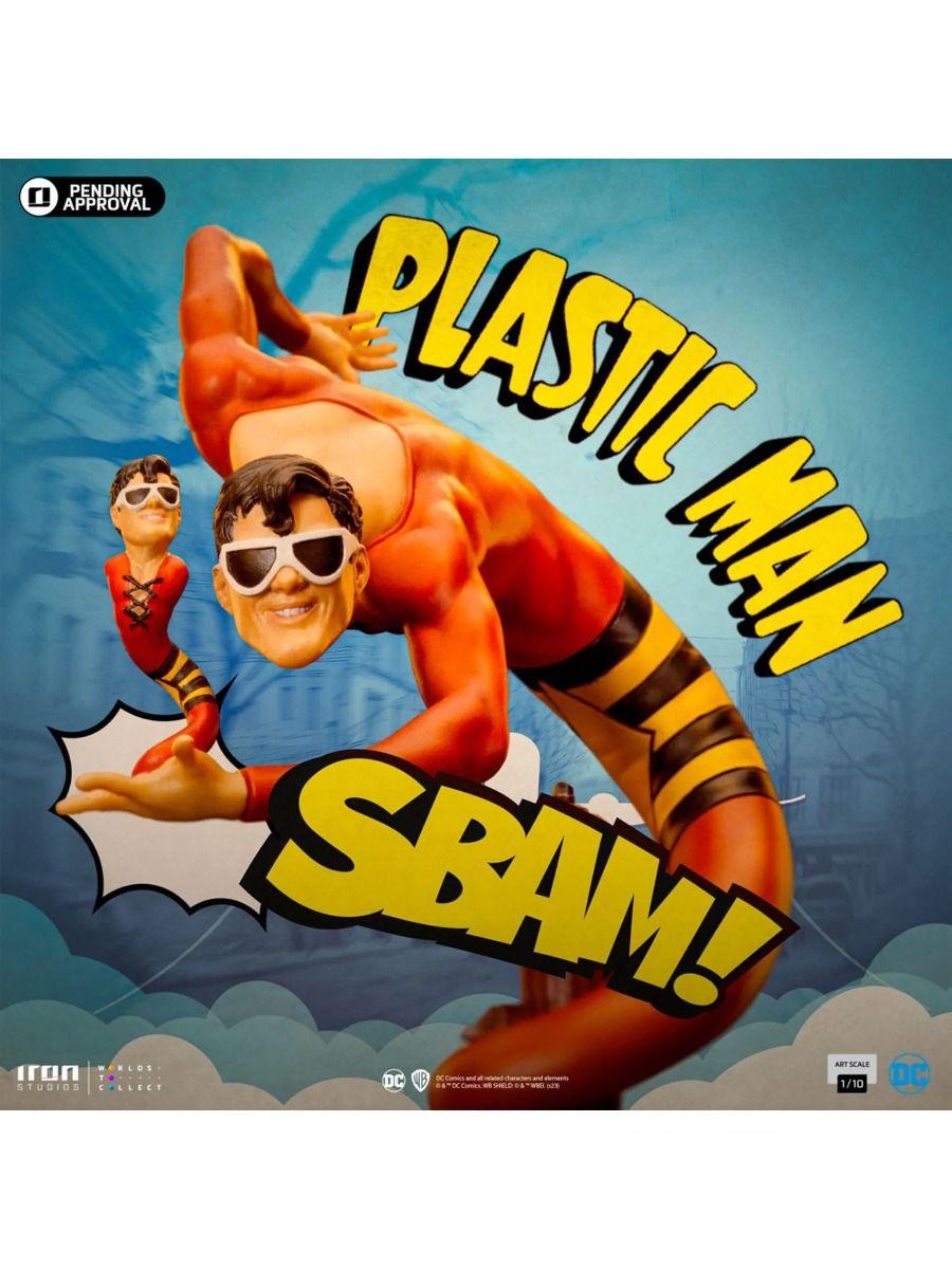 IRO55299 DC Comics - Plastic Man 1:10 Scale Statue - Iron Studios - Titan Pop Culture