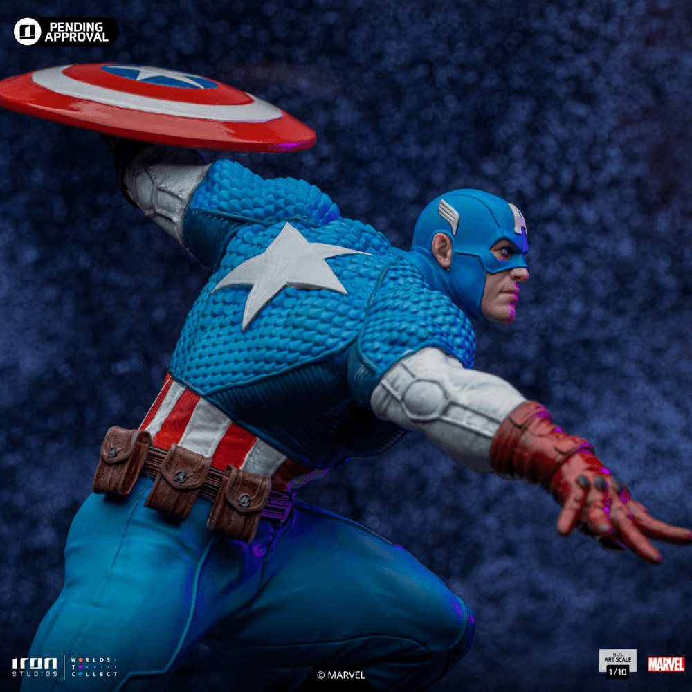 IRO55312 Captain America - Captain America 1:10 Scale Statue - Iron Studios - Titan Pop Culture
