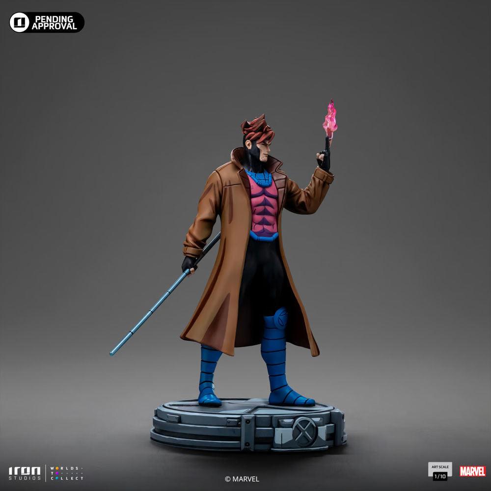 IRO55367 X-Men - '97 Gambit 1:10 Scale Statue - Iron Studios - Titan Pop Culture