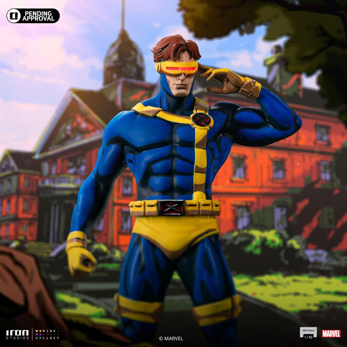 IRO55374 X-Men - '97 Cyclops 1:10 Scale Statue - Iron Studios - Titan Pop Culture