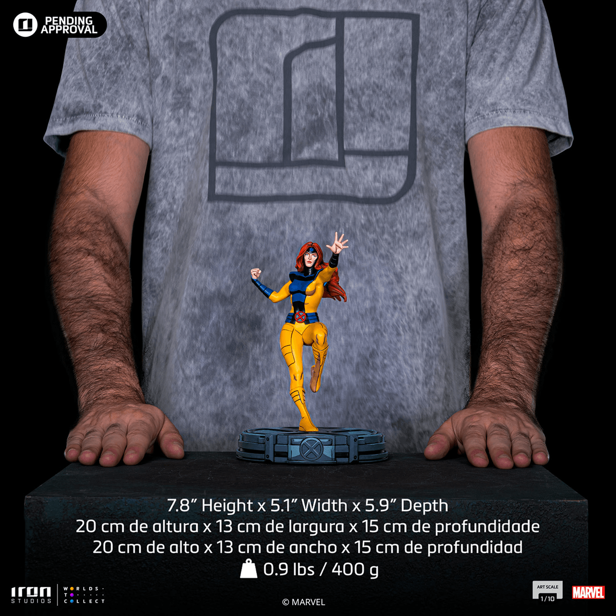 IRO55398 X-Men '97 - Jean Grey 1:10 Scale Statue - Iron Studios - Titan Pop Culture