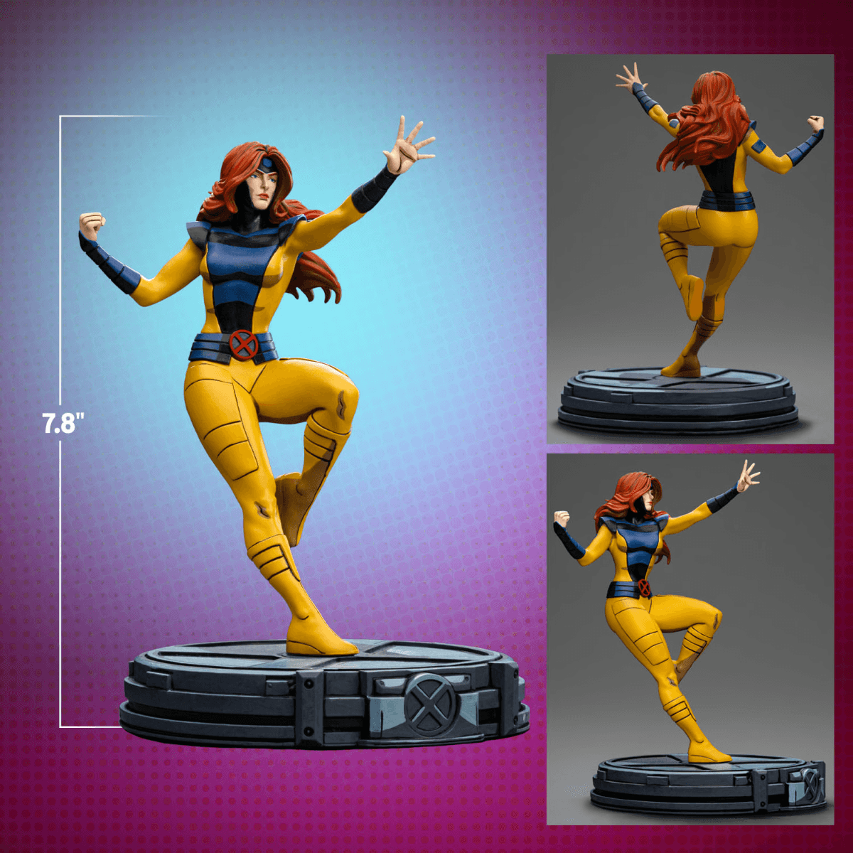 IRO55398 X-Men '97 - Jean Grey 1:10 Scale Statue - Iron Studios - Titan Pop Culture