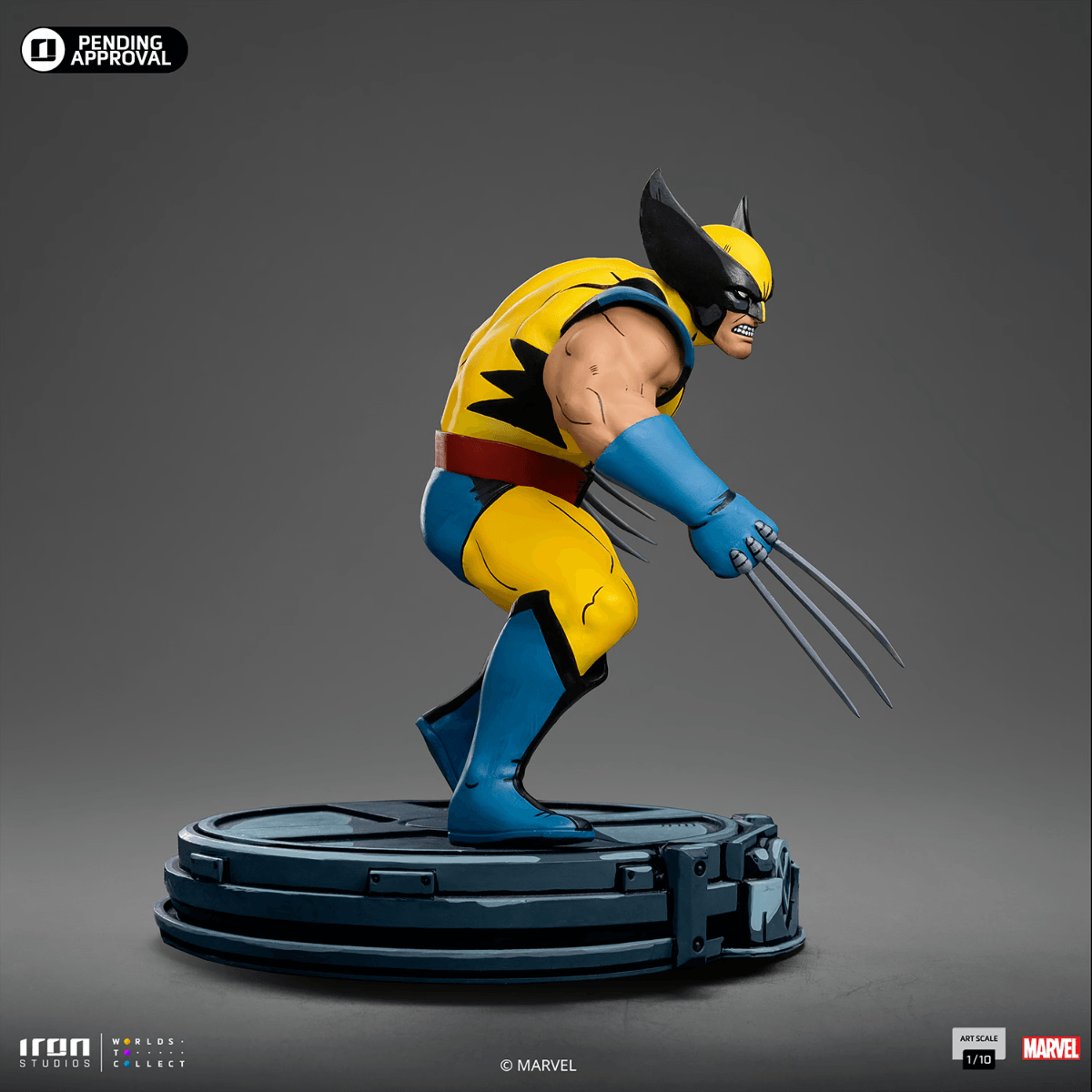 IRO55404 X-Men '97 - Wolverine 1:10 Scale Statue - Iron Studios - Titan Pop Culture