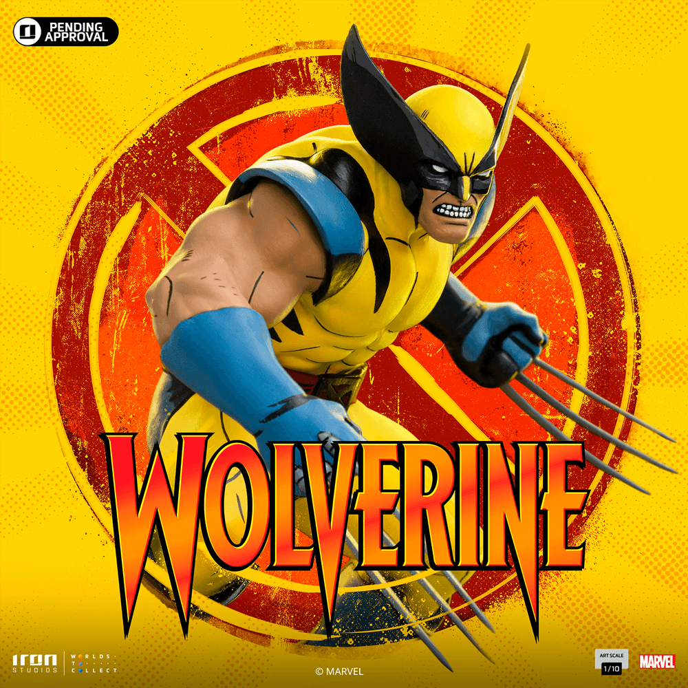 IRO55404 X-Men '97 - Wolverine 1:10 Scale Statue - Iron Studios - Titan Pop Culture