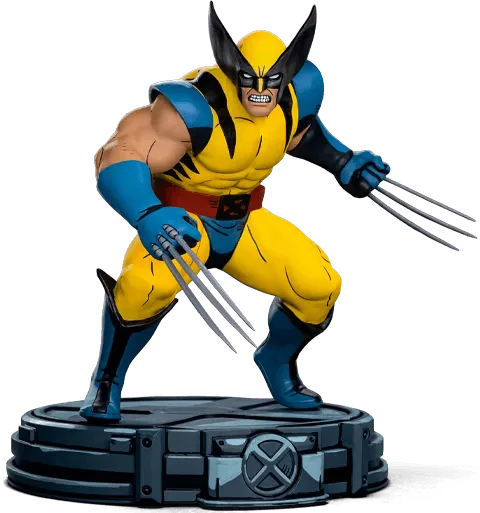 IRO55404 X-Men '97 - Wolverine 1:10 Scale Statue - Iron Studios - Titan Pop Culture