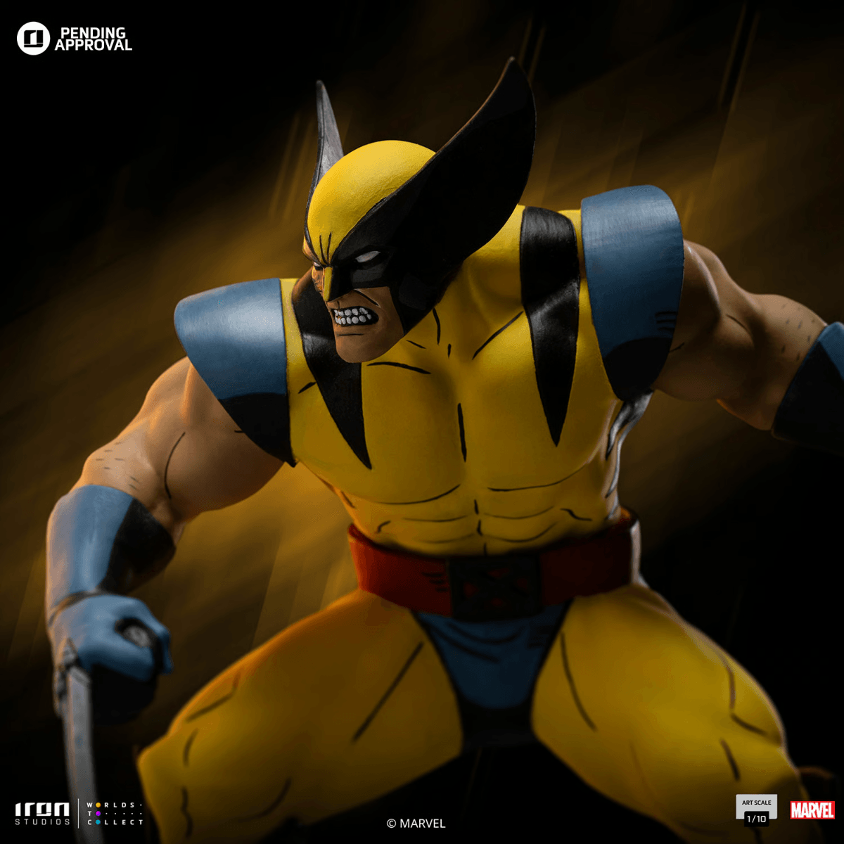 IRO55404 X-Men '97 - Wolverine 1:10 Scale Statue - Iron Studios - Titan Pop Culture