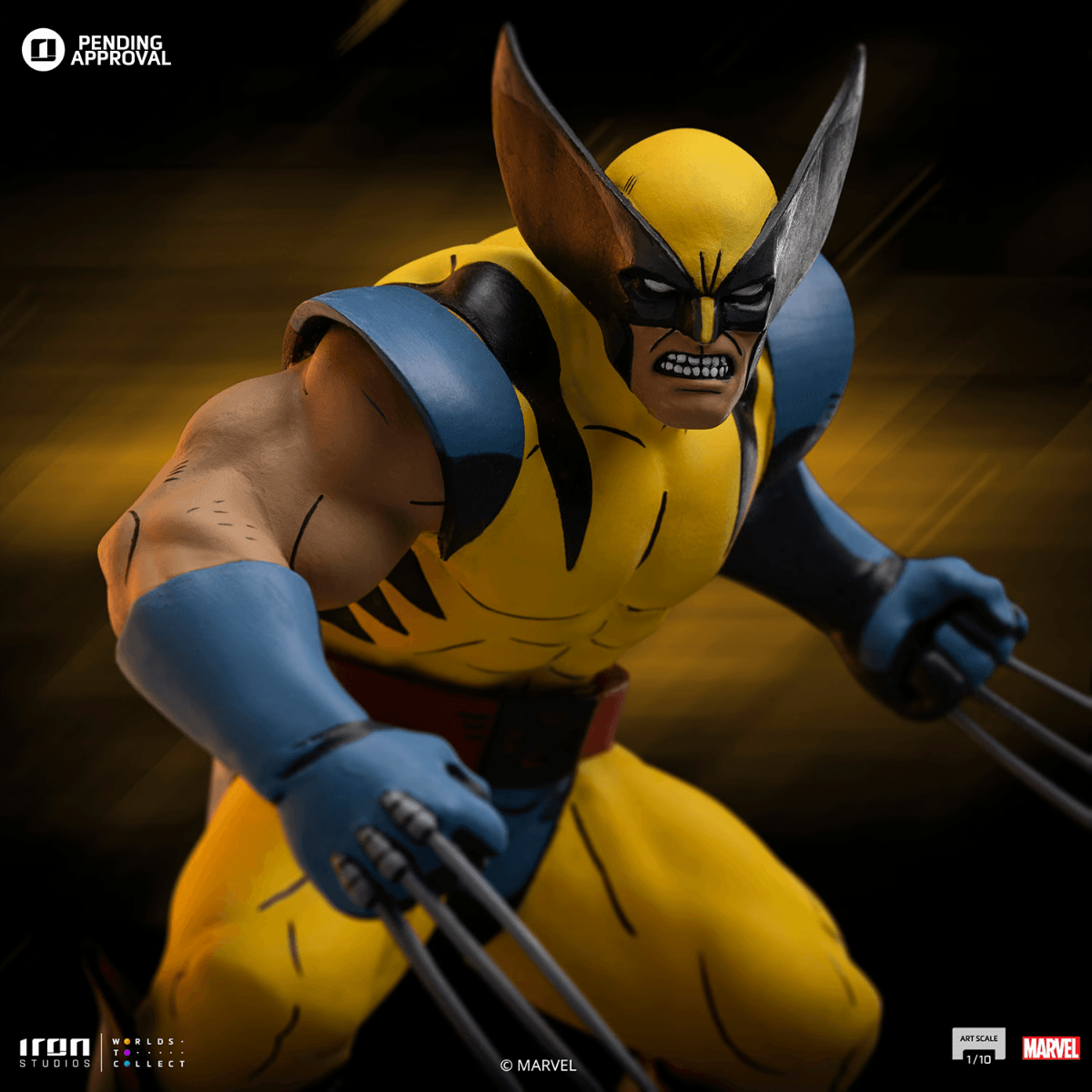 IRO55404 X-Men '97 - Wolverine 1:10 Scale Statue - Iron Studios - Titan Pop Culture