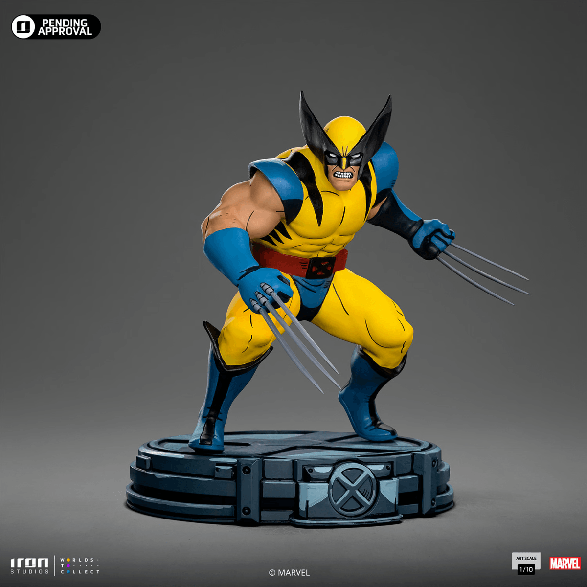 IRO55404 X-Men '97 - Wolverine 1:10 Scale Statue - Iron Studios - Titan Pop Culture