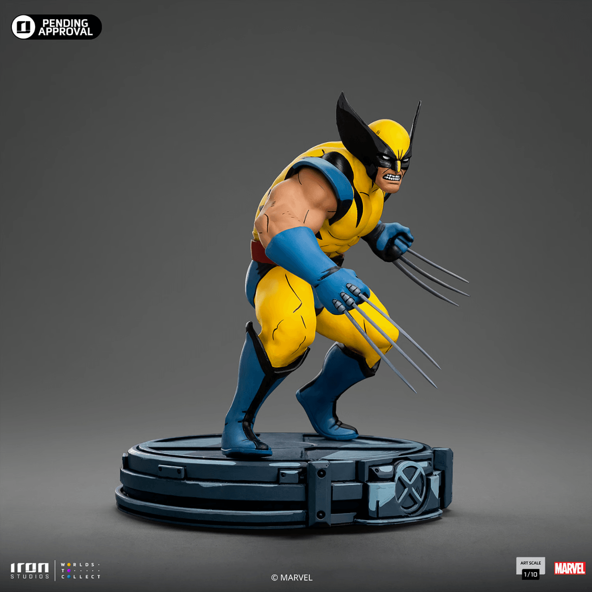 IRO55404 X-Men '97 - Wolverine 1:10 Scale Statue - Iron Studios - Titan Pop Culture