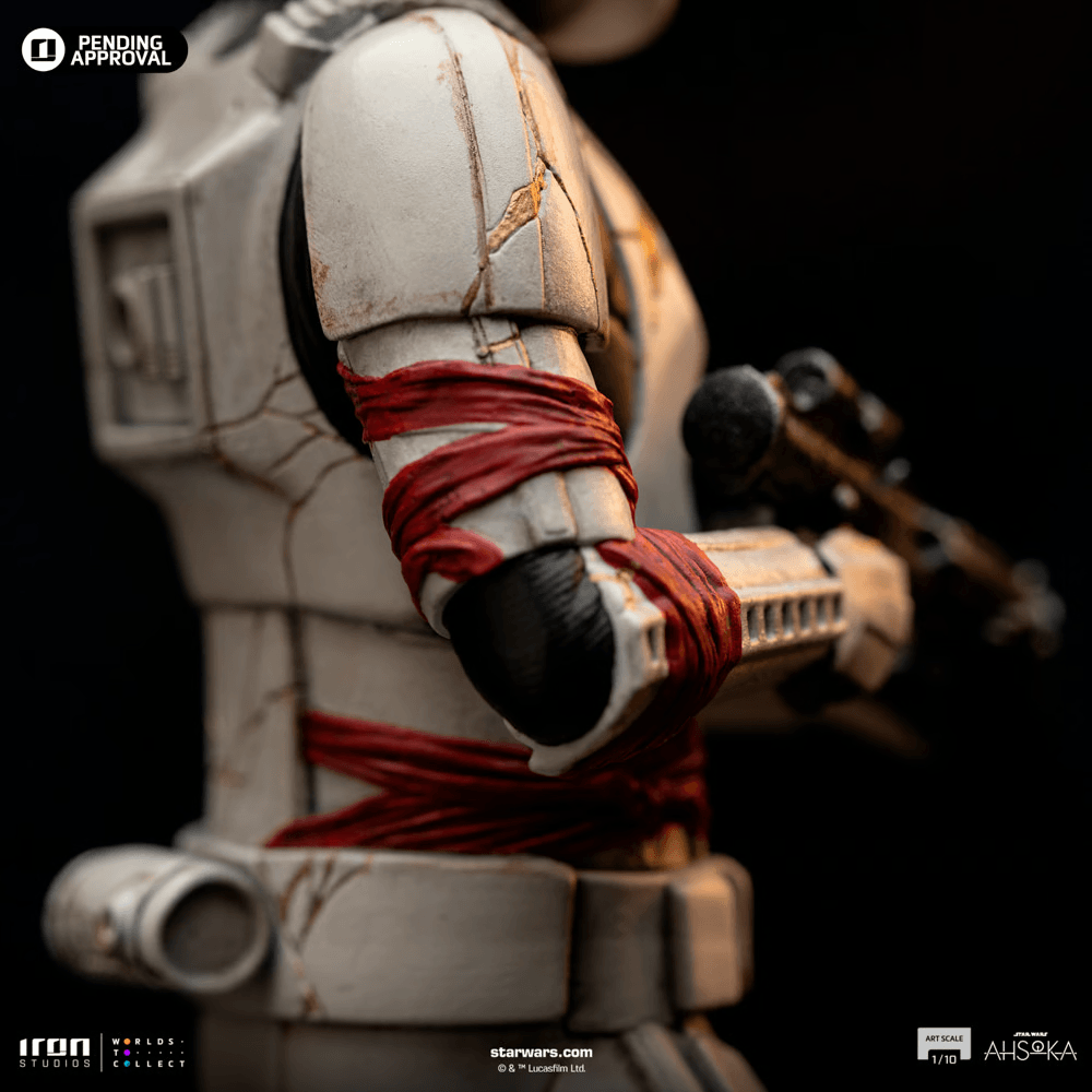 IRO55572 Star Wars: Ahsoka - Night Trooper 1:10 Statue - Iron Studios - Titan Pop Culture