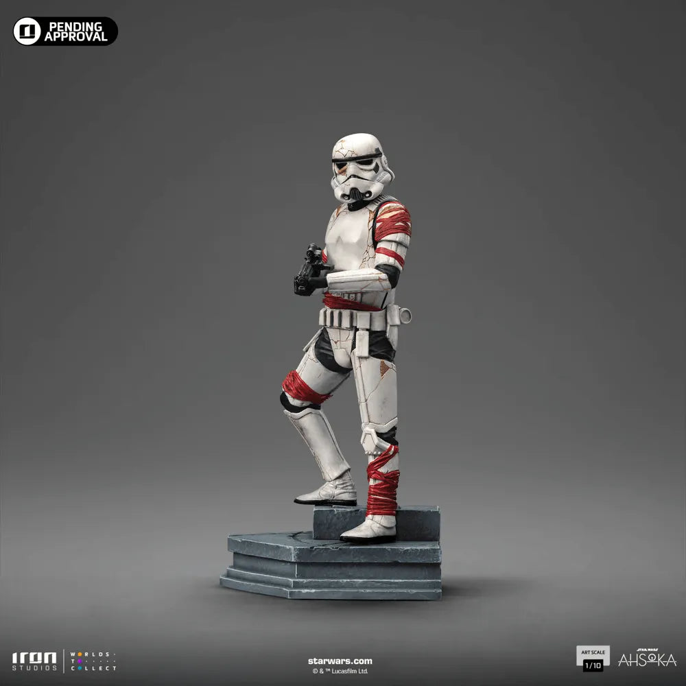 IRO55572 Star Wars: Ahsoka - Night Trooper 1:10 Statue - Iron Studios - Titan Pop Culture
