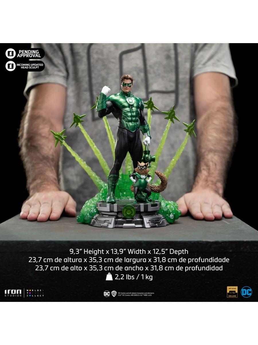 IRO55688 Green Lantern (comics) - Unleashed Deluxe 1:10 Scale Statue - Iron Studios - Titan Pop Culture