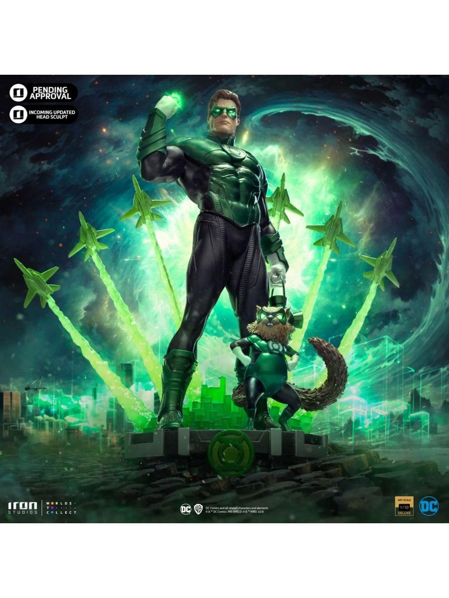 IRO55688 Green Lantern (comics) - Unleashed Deluxe 1:10 Scale Statue - Iron Studios - Titan Pop Culture