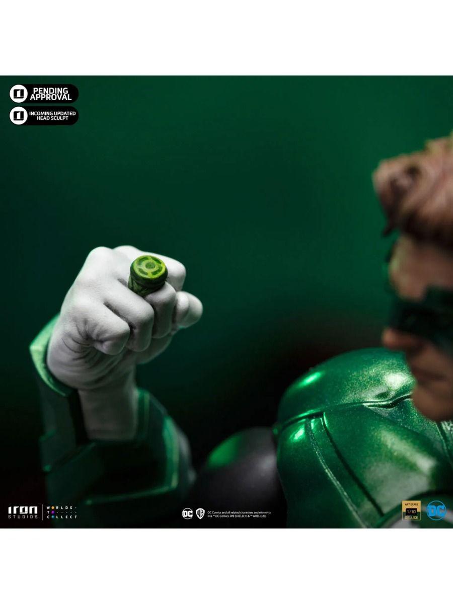 IRO55688 Green Lantern (comics) - Unleashed Deluxe 1:10 Scale Statue - Iron Studios - Titan Pop Culture