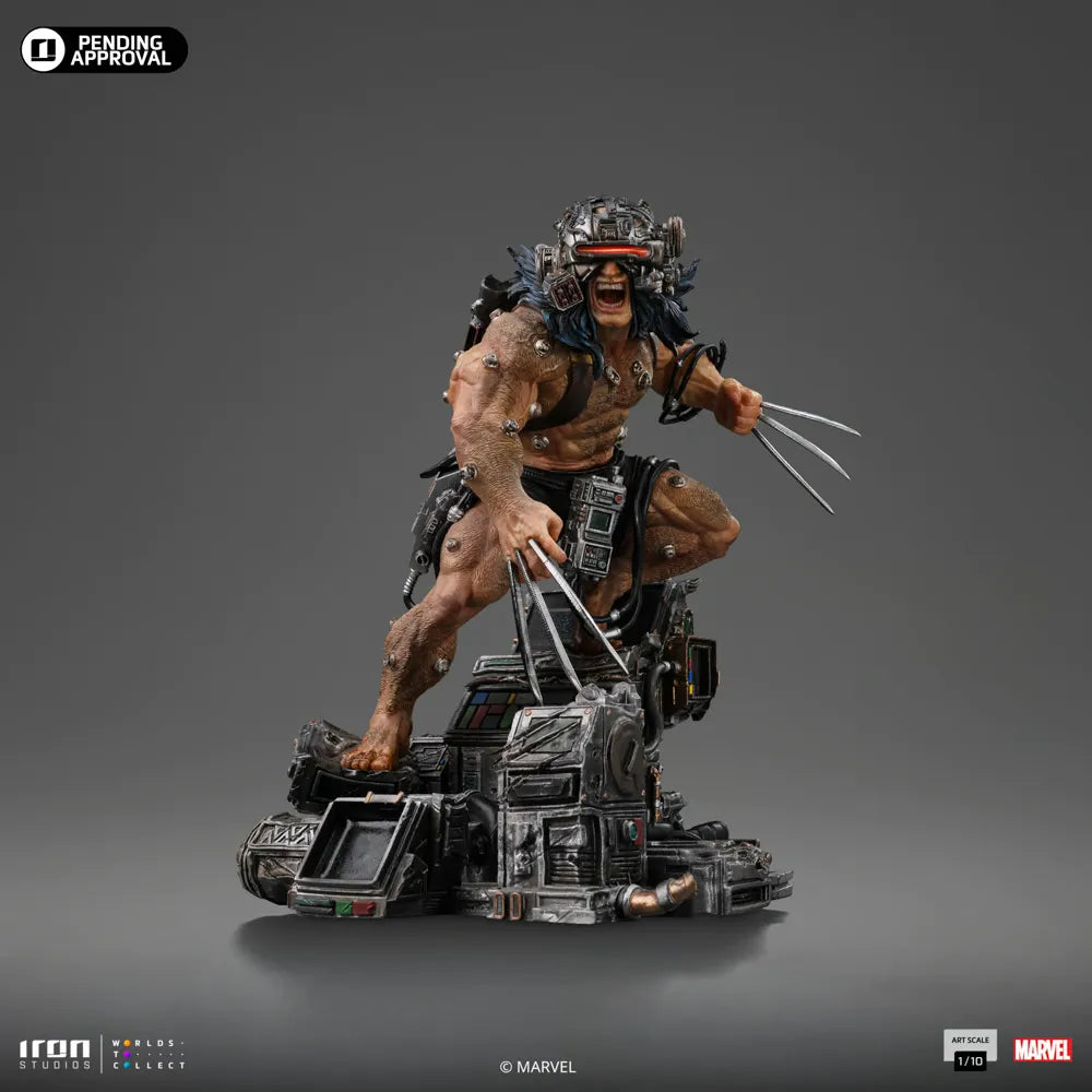 IRO55695 X-Men: Wolverine 50th - Weapon X 1:10 Scale Statue - Iron Studios - Titan Pop Culture