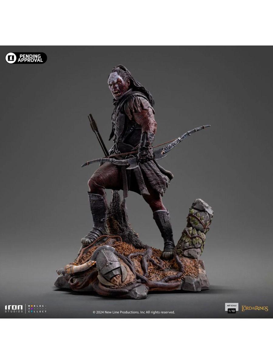 IRO55718 The Lord of the Rings - Lurtz, Uruk-Hai Leader 1:10 Scale Statue - Iron Studios - Titan Pop Culture