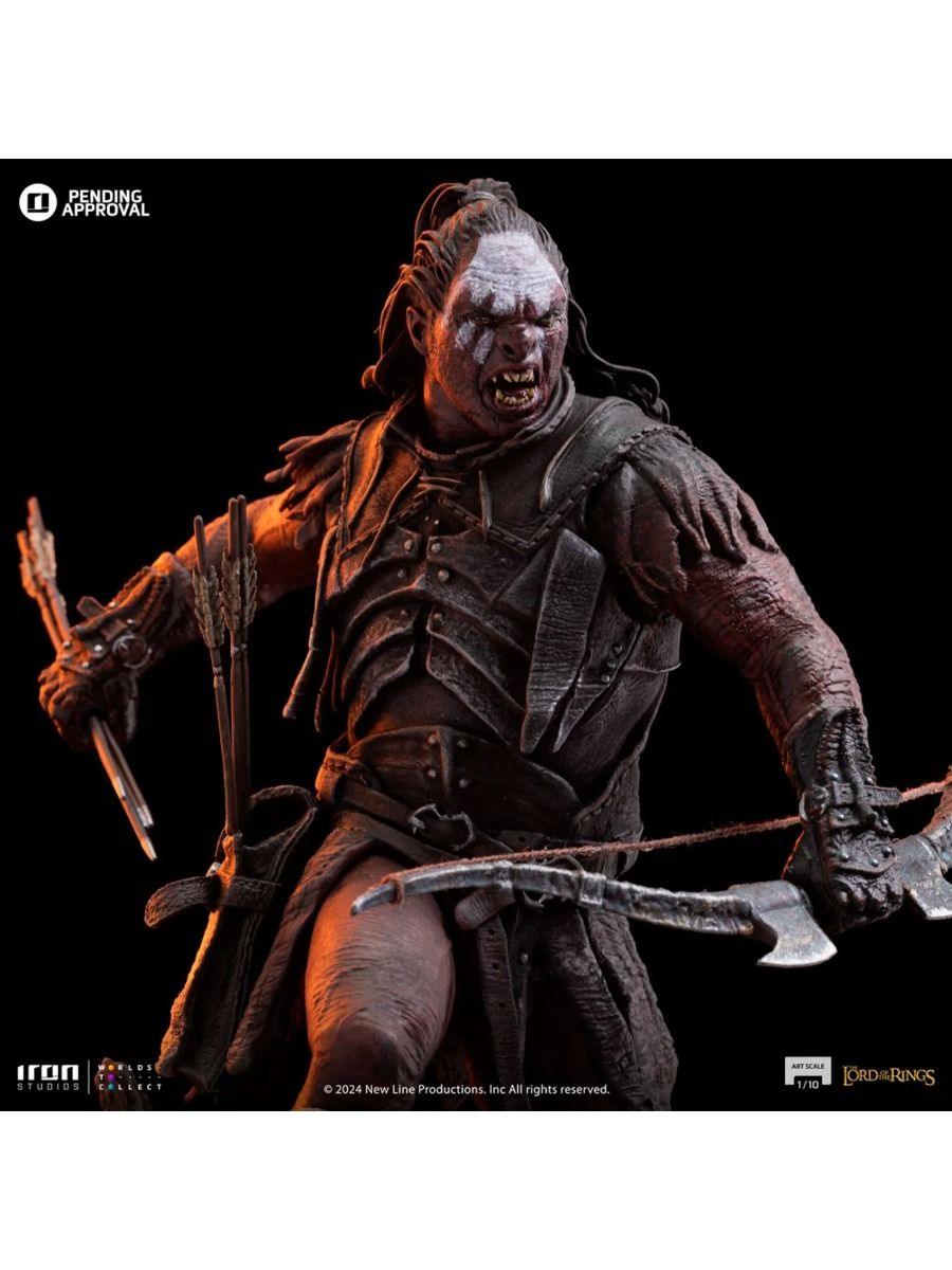 IRO55718 The Lord of the Rings - Lurtz, Uruk-Hai Leader 1:10 Scale Statue - Iron Studios - Titan Pop Culture