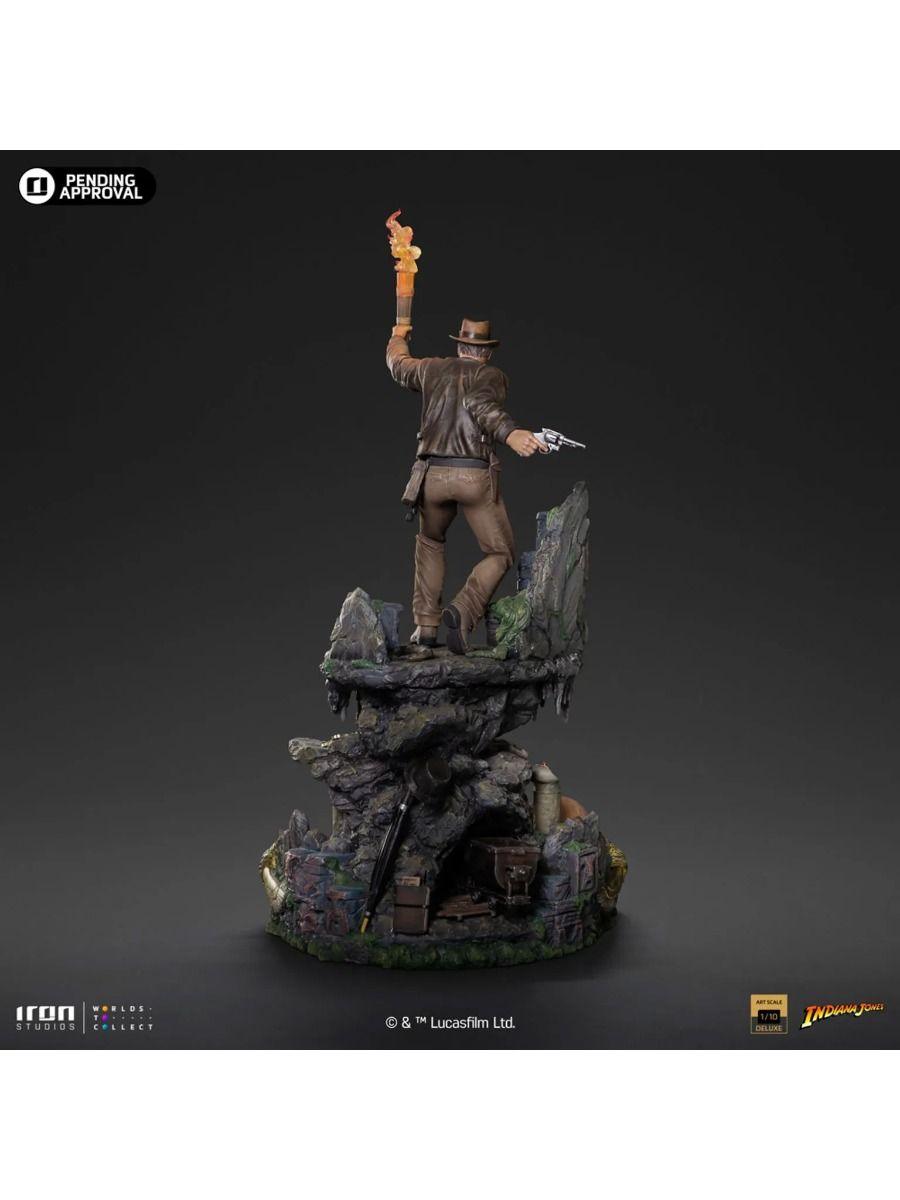 IRO55725 Indiana Jones - Indiana Jones Deluxe 1:10 Scale Statue - Iron Studios - Titan Pop Culture