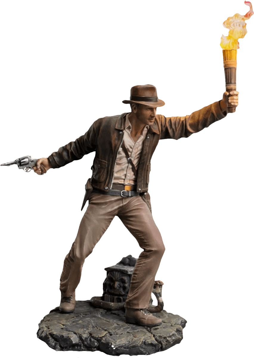 IRO55732 Indiana Jones - Indiana Jones 1:10 Scale Statue - Iron Studios - Titan Pop Culture