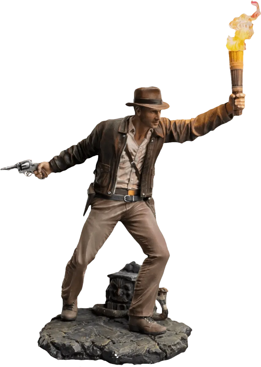 IRO55732 Indiana Jones - Indiana Jones 1:10 Scale Statue - Iron Studios - Titan Pop Culture