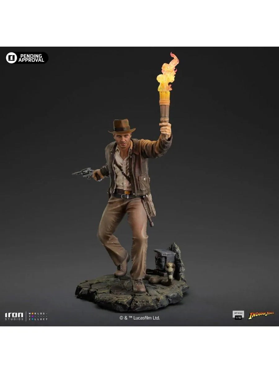 IRO55732 Indiana Jones - Indiana Jones 1:10 Scale Statue - Iron Studios - Titan Pop Culture