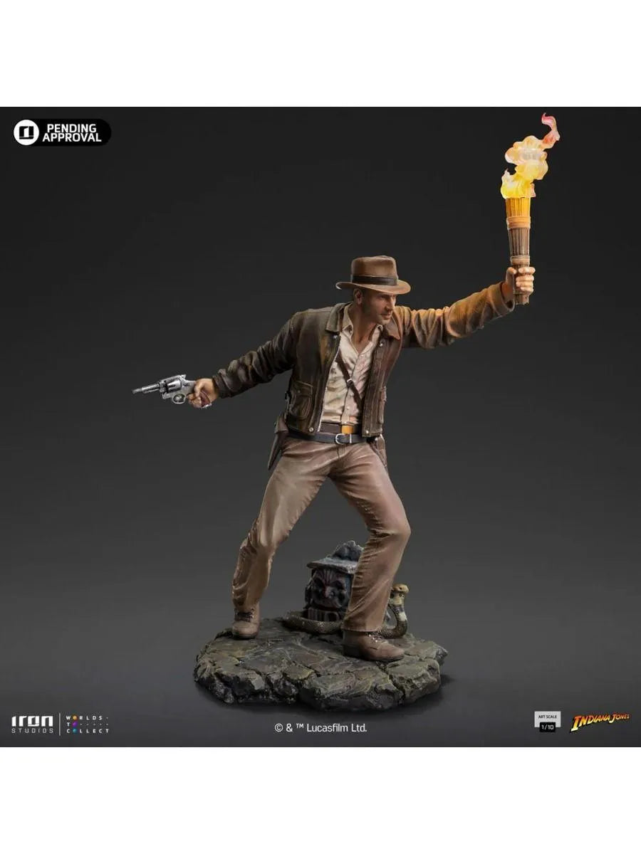 IRO55732 Indiana Jones - Indiana Jones 1:10 Scale Statue - Iron Studios - Titan Pop Culture