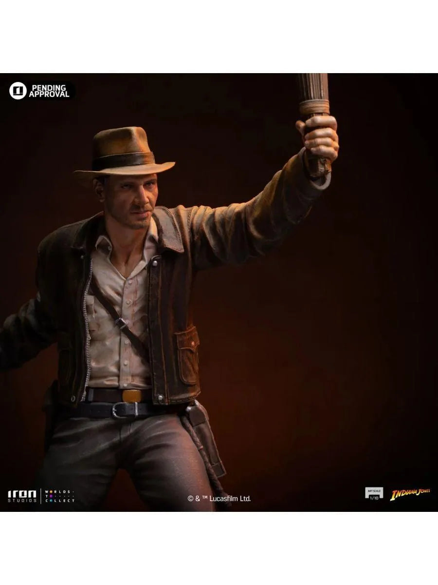 IRO55732 Indiana Jones - Indiana Jones 1:10 Scale Statue - Iron Studios - Titan Pop Culture