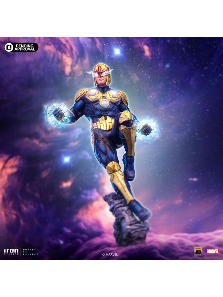 IRO55749 Marvel - Nova Deluxe 1:10 Scale Statue - Iron Studios - Titan Pop Culture