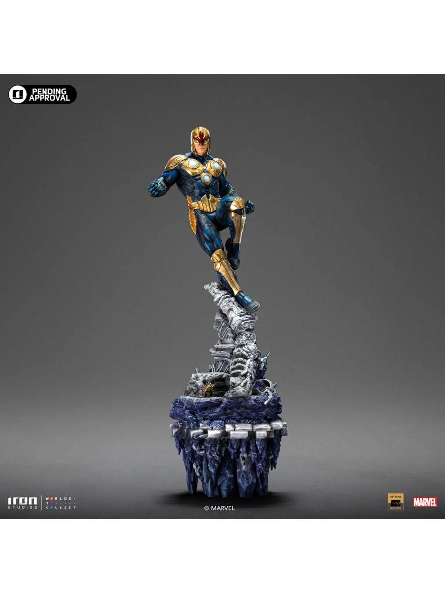 IRO55749 Marvel - Nova Deluxe 1:10 Scale Statue - Iron Studios - Titan Pop Culture