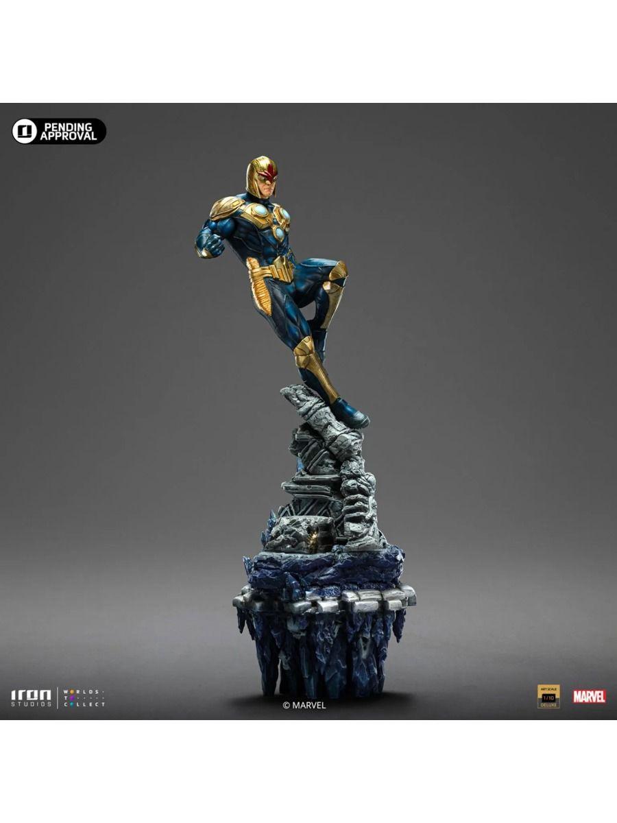 IRO55749 Marvel - Nova Deluxe 1:10 Scale Statue - Iron Studios - Titan Pop Culture