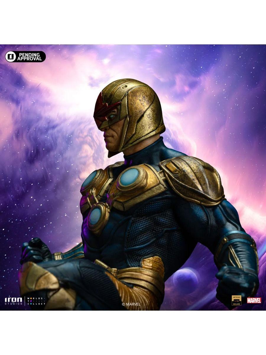 IRO55749 Marvel - Nova Deluxe 1:10 Scale Statue - Iron Studios - Titan Pop Culture