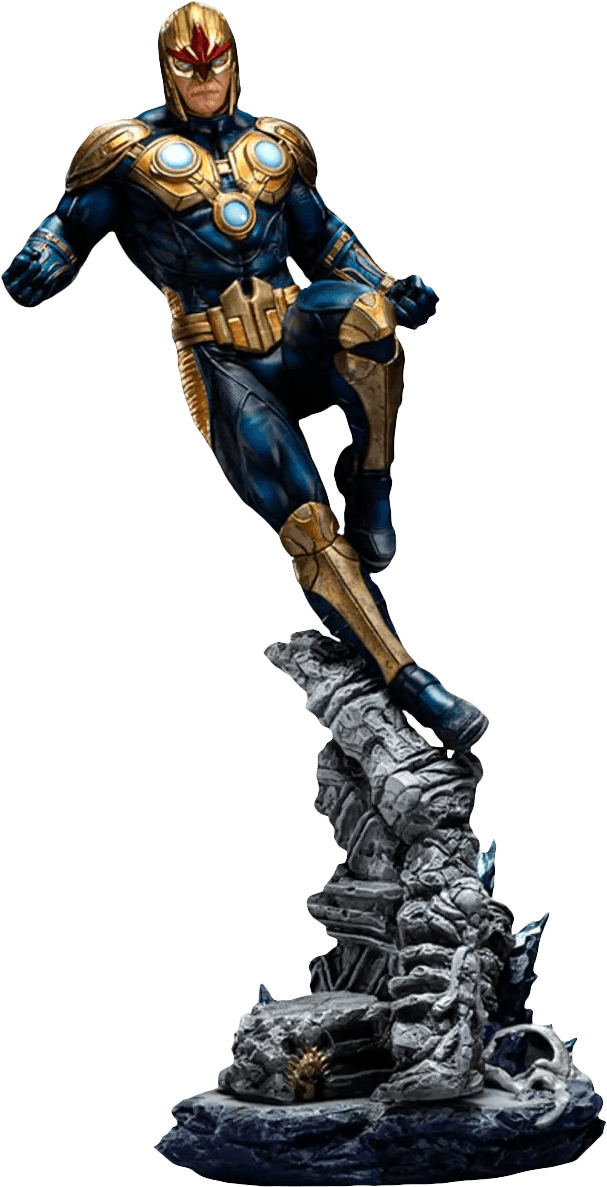 IRO55756 Marvel - Nova 1:10 Scale Statue - Iron Studios - Titan Pop Culture