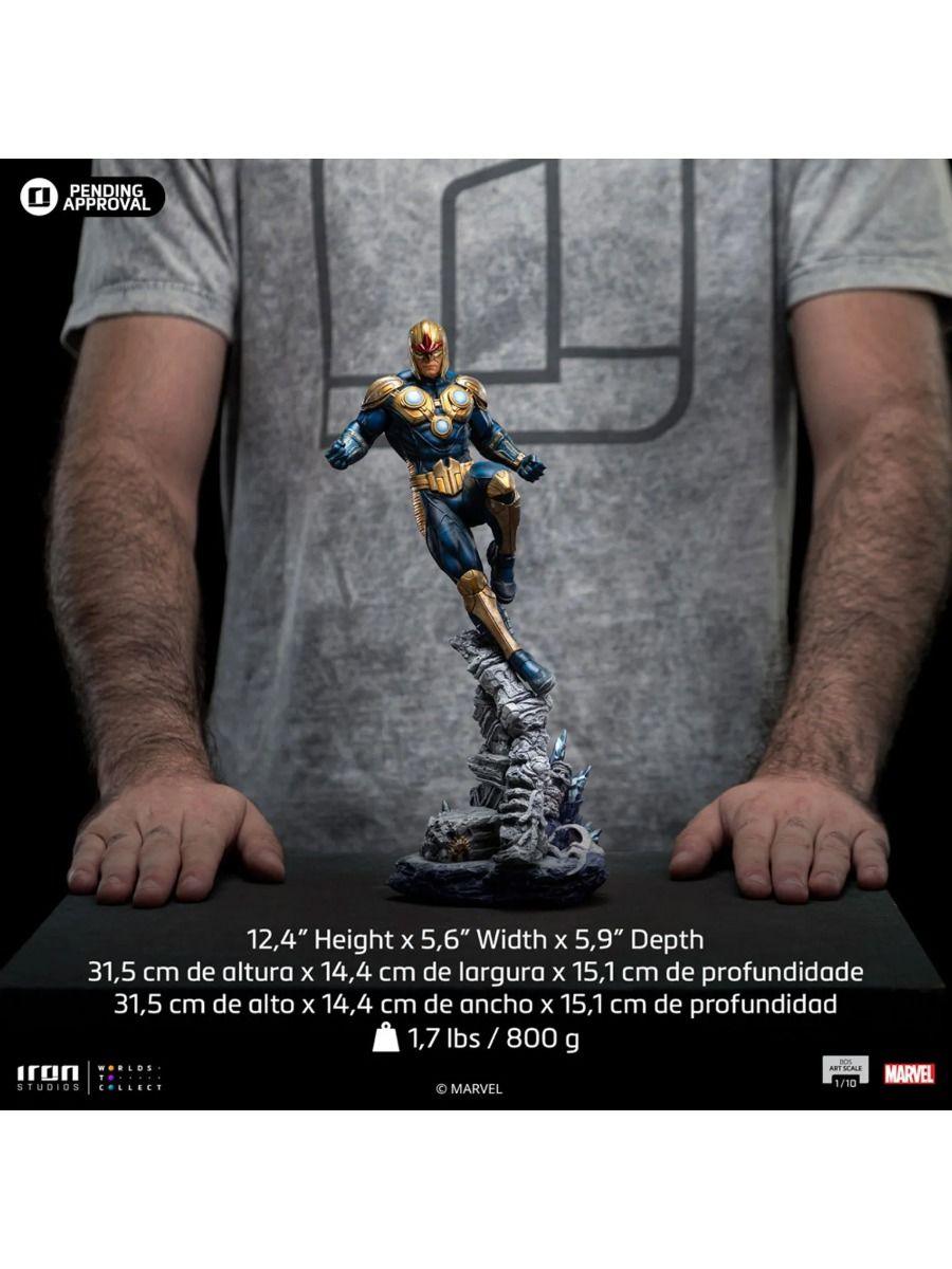 IRO55756 Marvel - Nova 1:10 Scale Statue - Iron Studios - Titan Pop Culture