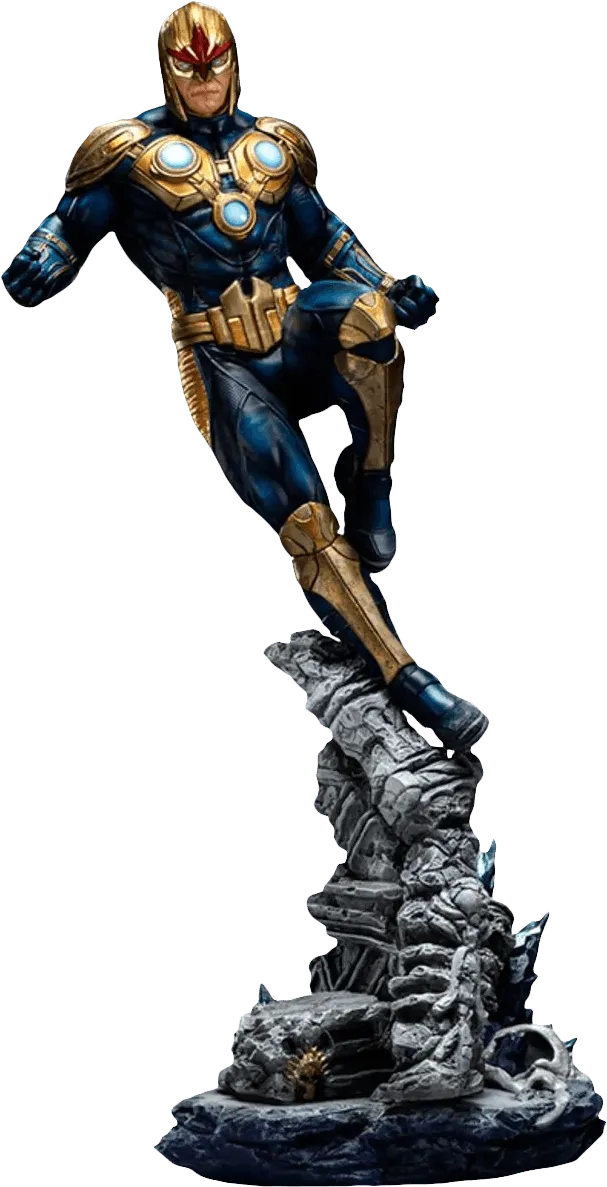 IRO55756 Marvel - Nova 1:10 Scale Statue - Iron Studios - Titan Pop Culture