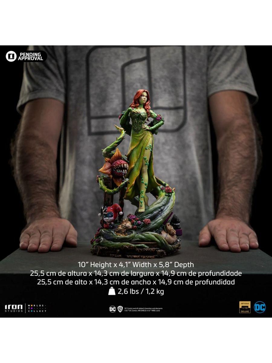 IRO55763 Batman - Poison Ivy (Gotham City Sirens) Deluxe 1:10 Scale Statue - Iron Studios - Titan Pop Culture