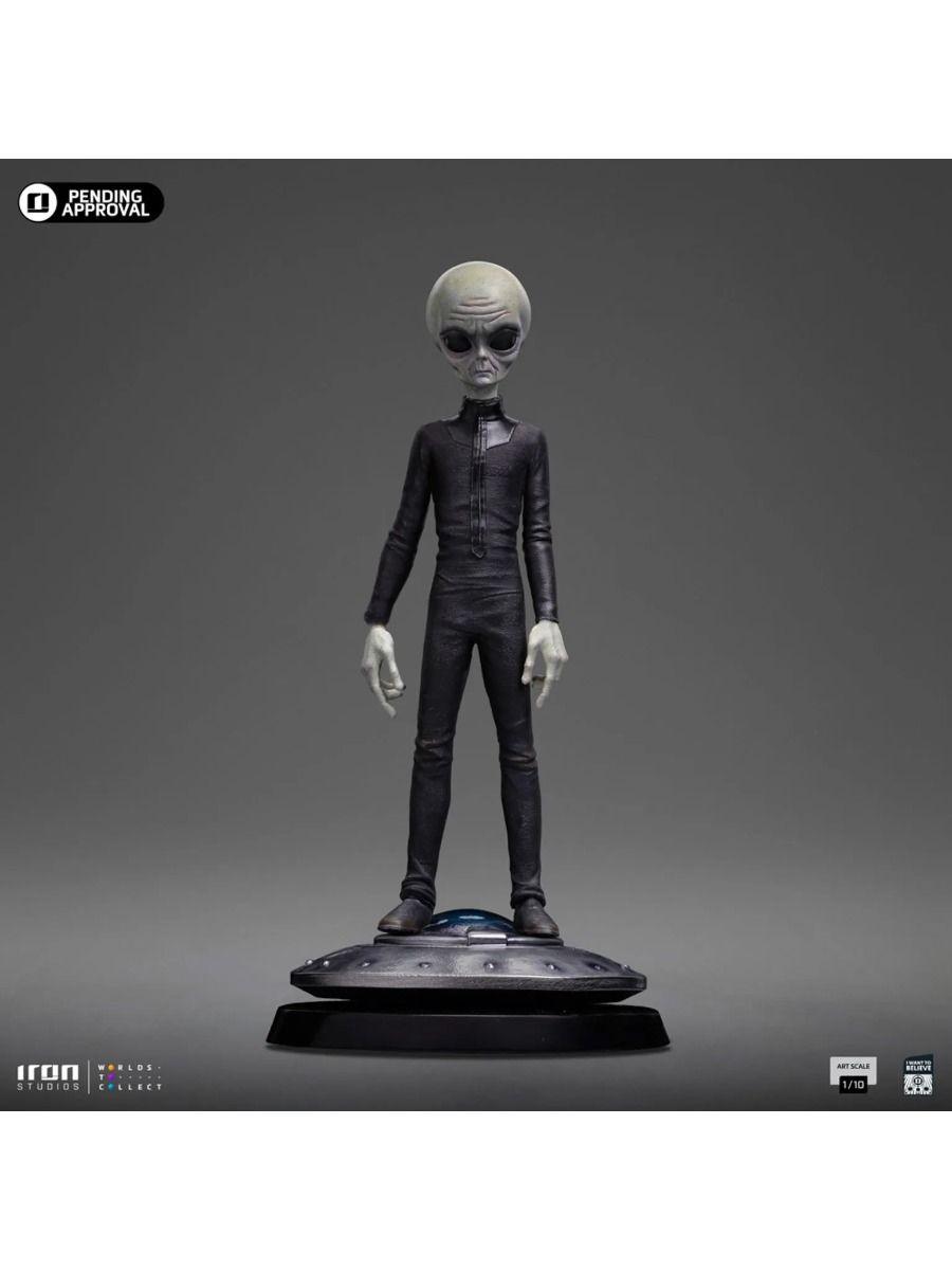 IRO55893 I Want To Believe - Grey Alien 1:10 Scale Statue - Iron Studios - Titan Pop Culture