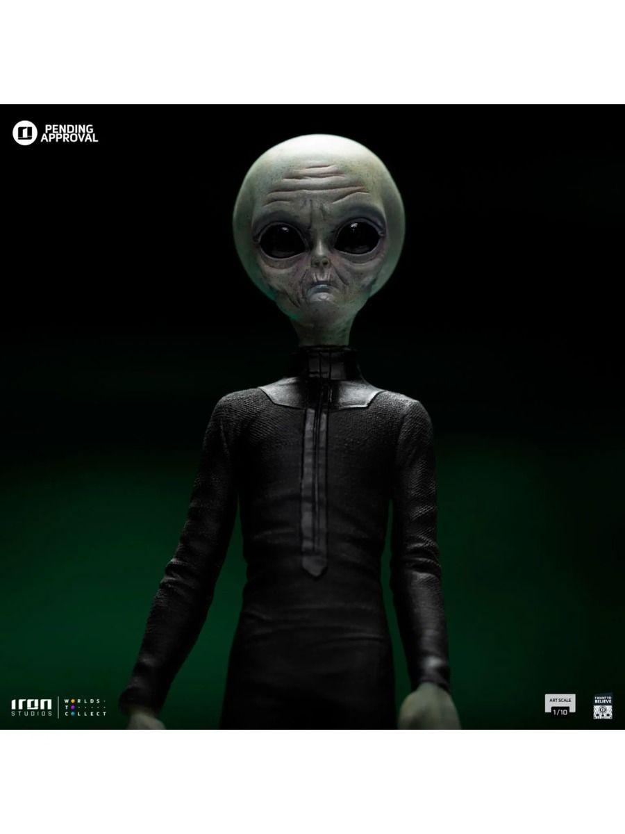 IRO55893 I Want To Believe - Grey Alien 1:10 Scale Statue - Iron Studios - Titan Pop Culture