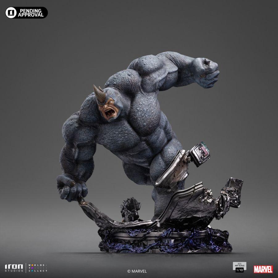 IRO56012 Marvel Comics - Rhino 1:10 Scale Statue - Iron Studios - Titan Pop Culture