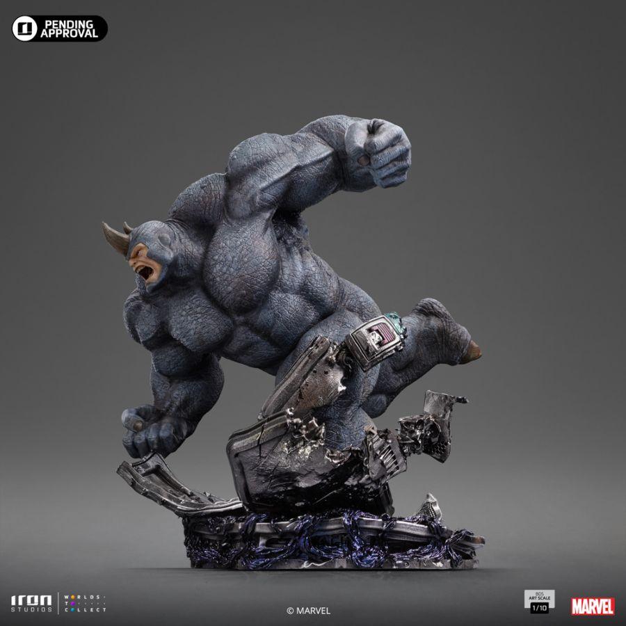 IRO56012 Marvel Comics - Rhino 1:10 Scale Statue - Iron Studios - Titan Pop Culture