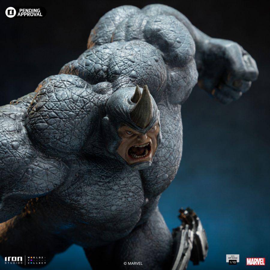 IRO56012 Marvel Comics - Rhino 1:10 Scale Statue - Iron Studios - Titan Pop Culture