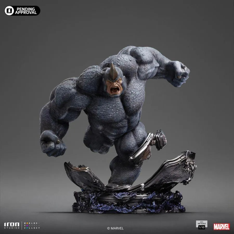 IRO56012 Marvel Comics - Rhino 1:10 Scale Statue - Iron Studios - Titan Pop Culture