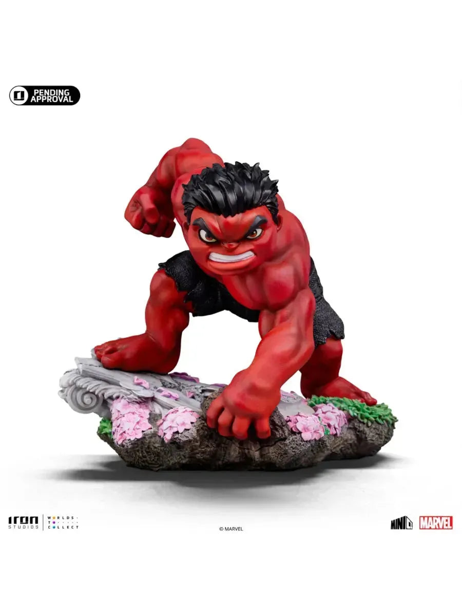 IRO56036 Captain America: Brave New World - Red Hulk MiniCO Vinyl - Iron Studios - Titan Pop Culture