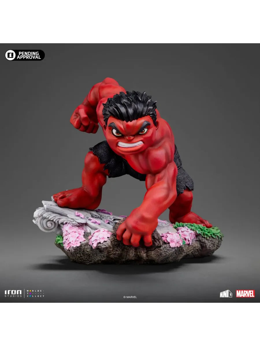 IRO56036 Captain America: Brave New World - Red Hulk MiniCO Vinyl - Iron Studios - Titan Pop Culture